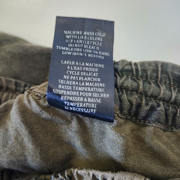 BLANK NYC | Women's Camo Linen Drawstring Jogger - Picture 10 of 13